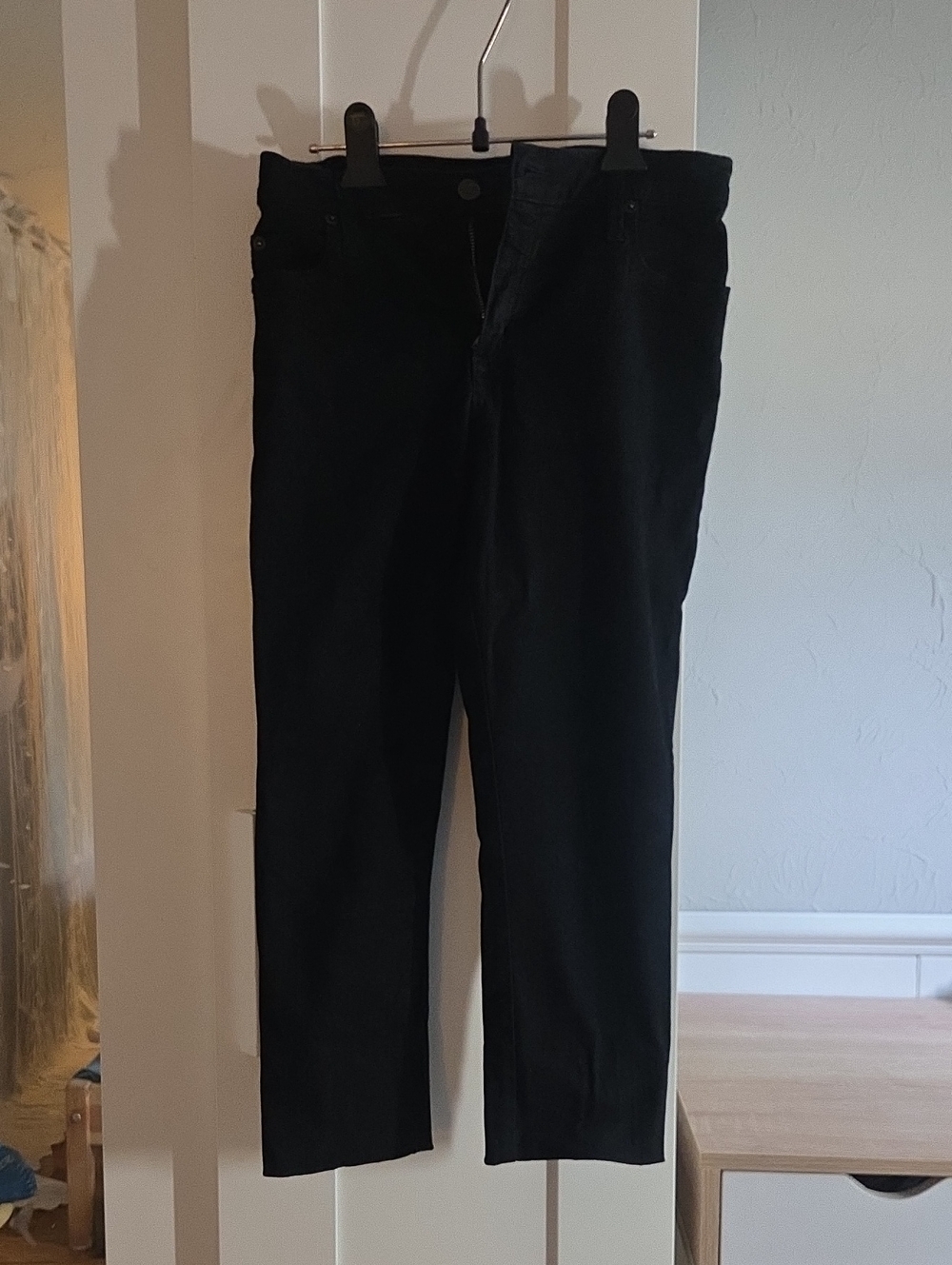 Black Ankle-length Jeans